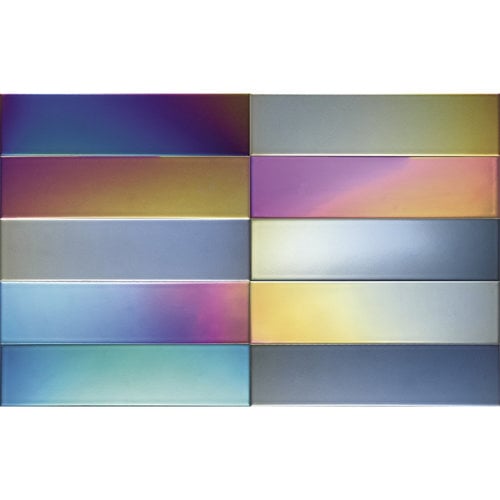 Wandtegel Dune Flat Rainbow 7.5x30 cm (Doosinhoud 1.26) 