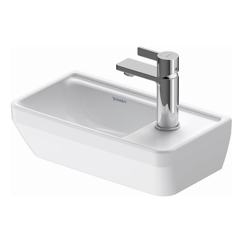 Fontein Duravit D-Neo Inbouw Met Kraanvlak 1 Kraangat 40 cm Hoogglans Wit 