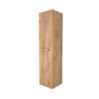 Kolomkast Aquasplash Salt 35x35x150cm 1 Deur Met Greep (Kleurkeuze) Whisky Oak