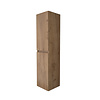 Boss & Wessing Kolomkast Aquasplash Salt 35x35x150cm 2 Deuren Greeploos Whisky Oak