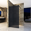 Inloopdouche Aquasplash Rookglas 100x200cm 8mm Nano coating