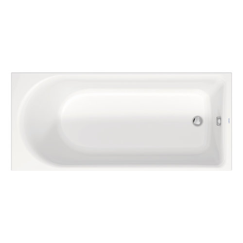 Ligbad Duravit D-Neo Inbouw 180x80x48.5 cm Wit 