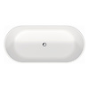 Vrijstaand Ligbad Duravit D-Neo 160x75x60 cm Zonder Overloop Mat Wit