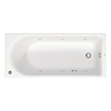 Whirlpool Duravit D-Neo Inbouw 160x70x48.5 cm Wit