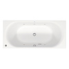 Whirlpool Duravit D-Neo Inbouw Duo 180x80x48.5 cm Wit