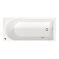 Whirlpool Duravit D-Neo Inbouw 170x75x48.5 cm Wit