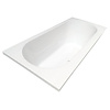 Boss & Wessing Ligbad Inbouw Aquasplash Puerto 180x80x50 Acryl Mat Wit