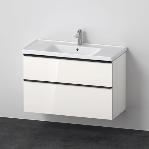 Badkamermeubelset Duravit D-Neo Wastafel Keramiek 100.5x48x62.5 cm Hoogglans Wit 