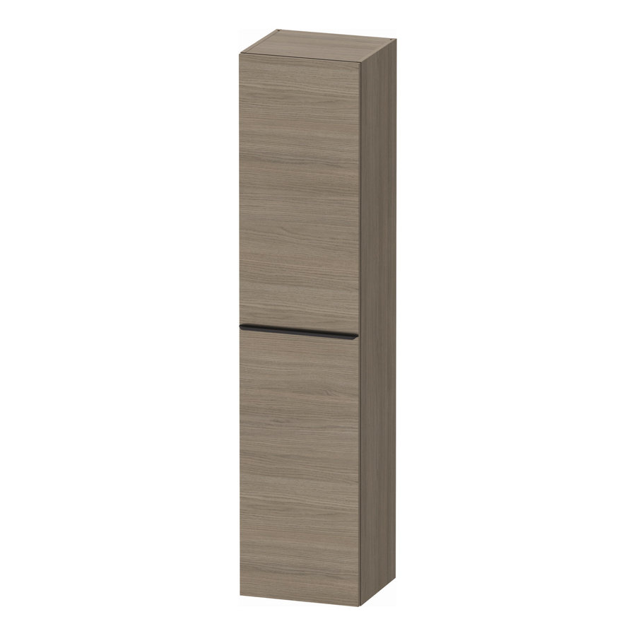 Hoge Kast Duravit D-Neo Kolomkast Wand 176 cm Rechtsdraaiend Mat Terra Eiken