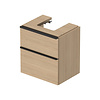 Badmeubel Duravit D-Neo Wand 58.4x44.2x62.5 cm Mat Natuur Eiken