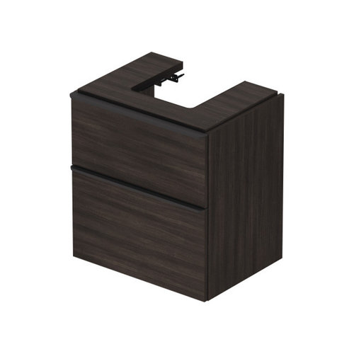Badmeubel Duravit D-Neo Wand 58.4x44.2x62.5 cm Mat Kastanje (Donker) 