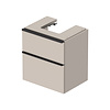 Badmeubel Duravit D-Neo Wand 58.4x44.2x62.5 cm Mat Taupe