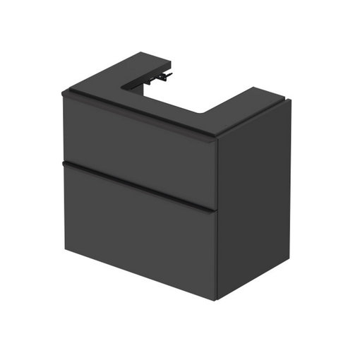 Badmeubel Duravit D-Neo Wand 68.4x44.2x62.5 cm Mat Grafiet 
