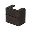 Badmeubel Duravit D-Neo Wand 68.4x44.2x62.5 cm Mat Kastanje (Donker)