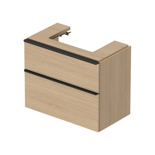 Badmeubel Duravit D-Neo Wand 78.4x44.2x62.5 cm Mat Natuur Eiken 