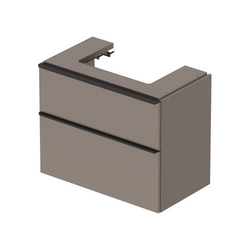 Badmeubel Duravit D-Neo Wand 78.4x44.2x62.5 cm Mat Basalt 