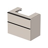 Badmeubel Duravit D-Neo Wand 78.4x44.2x62.5 cm Mat Taupe