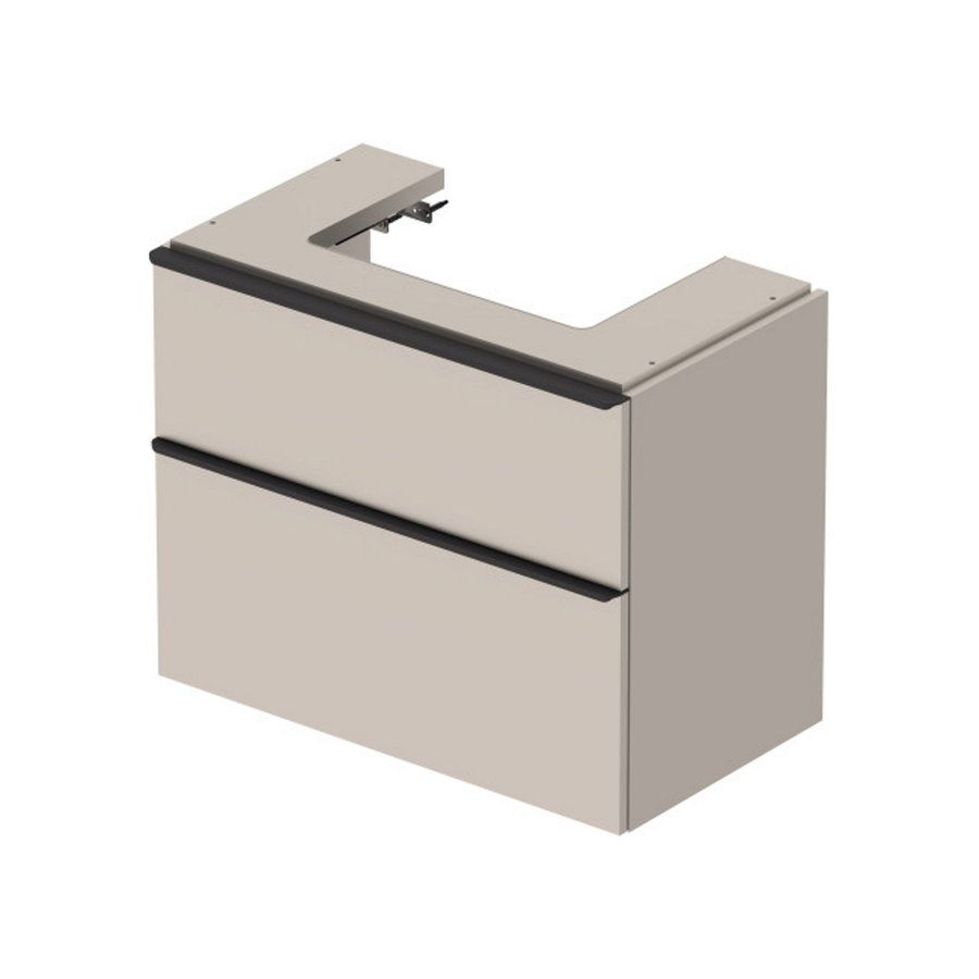 Badmeubel Duravit D-Neo Wand 78.4x44.2x62.5 cm Mat Taupe