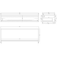 Gliss Design Calypso Onderkast 140 cm Rustiek Eiken