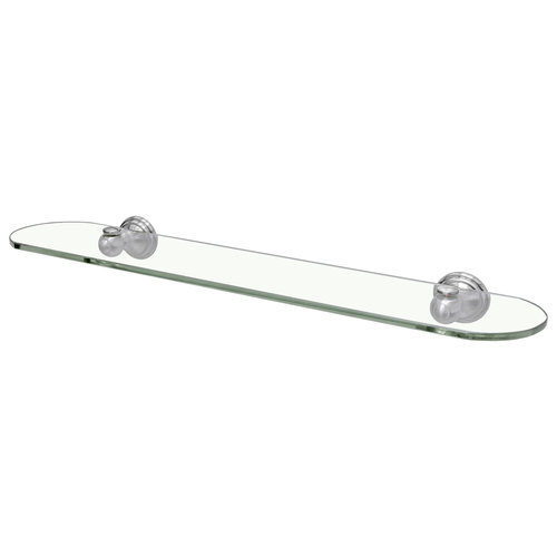 Planchet Haceka Allure Glas 60 cm Geborsteld RVS Look 