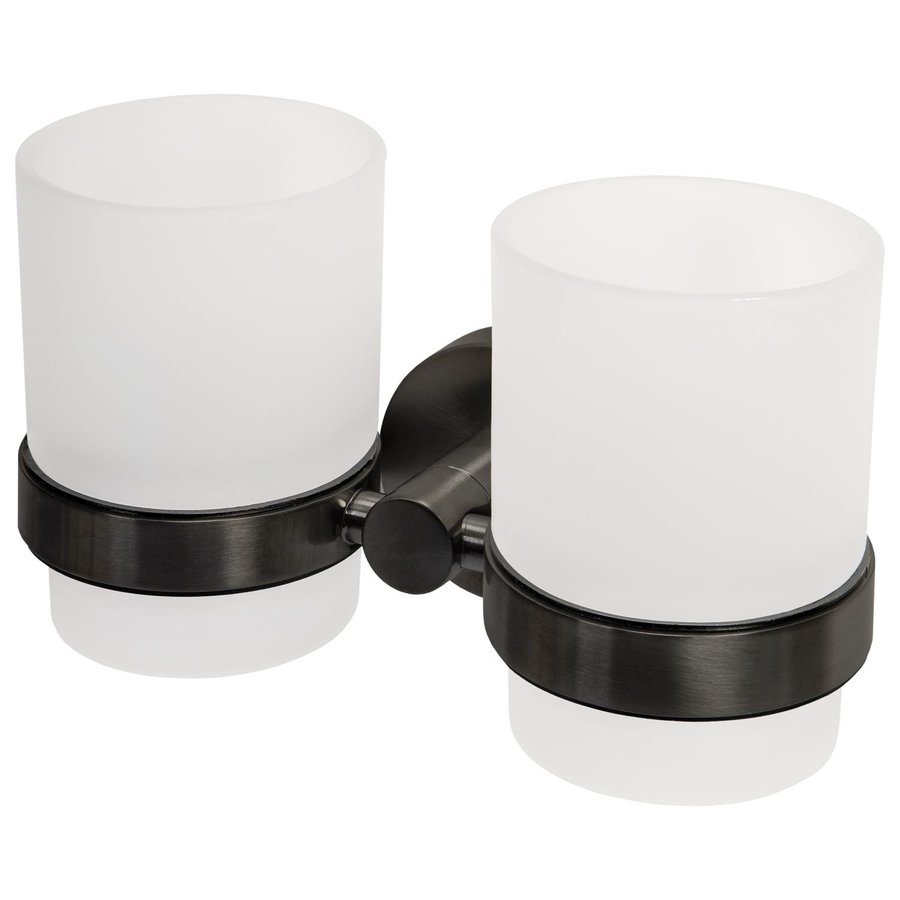 Tandenborstelhouder Haceka Kosmos Dubbel Geborsteld Grafiet