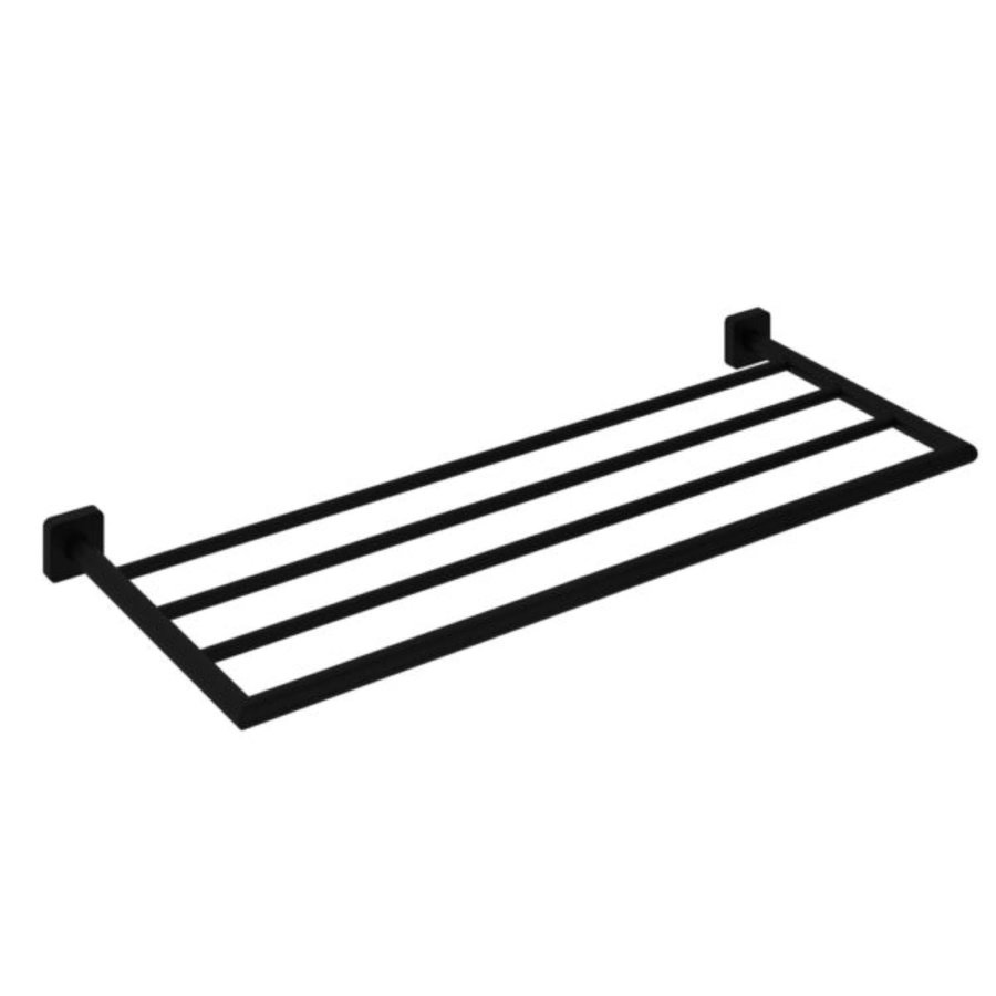 Handdoekrek Hotbath Gal 60 cm Mat Zwart