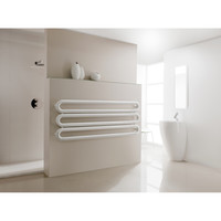 Designradiator Instamat Tubone-H 67x200x14cm Incl. Aansluitset Wit