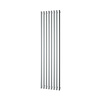 Plieger Designradiator Plieger Trento 1086 Watt Middenaansluiting 180x47 cm Donkergrijs Structuur