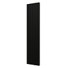 Plieger Designradiator Plieger Cavallino Retto Dubbel 1287 Watt Middenaansluiting 200x45 cm Mat Zwart