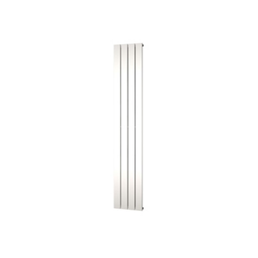 Designradiator Plieger Cavallino Retto Enkel 666 Watt Middenaansluiting 200x29,8 cm Mat Zwart