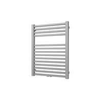 Designradiator Plieger Roma M 80,5 x 60 cm 458 Watt Middenaansluiting Pearl Grey