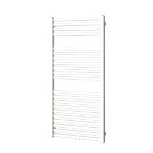 Designradiator Plieger Roma M 125,5 x 60 cm 700 Watt Middenaansluiting Antraciet Metallic 