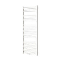 Designradiator Plieger Roma M 175,5 x 60 cm 964 Watt Middenaansluiting Antraciet Metallic