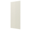 Designradiator Plieger Cavallino Retto Dubbel 2146 Watt Middenaansluiting 200x75,4 cm Wit Structuur