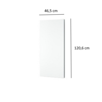 Designradiator Plieger Perugia 549 Watt Middenaansluiting 120,6x45,6 cm Donkergrijs Structuur