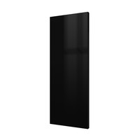 Designradiator Plieger Perugia 549 Watt Middenaansluiting 120,6x45,6 cm Zwart