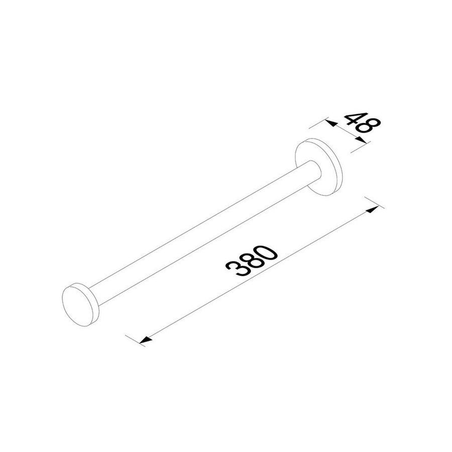 Handdoekrek Geesa Nemox RVS