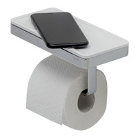 Toiletrolhouder Geesa Frame met Planchet Wit Chroom