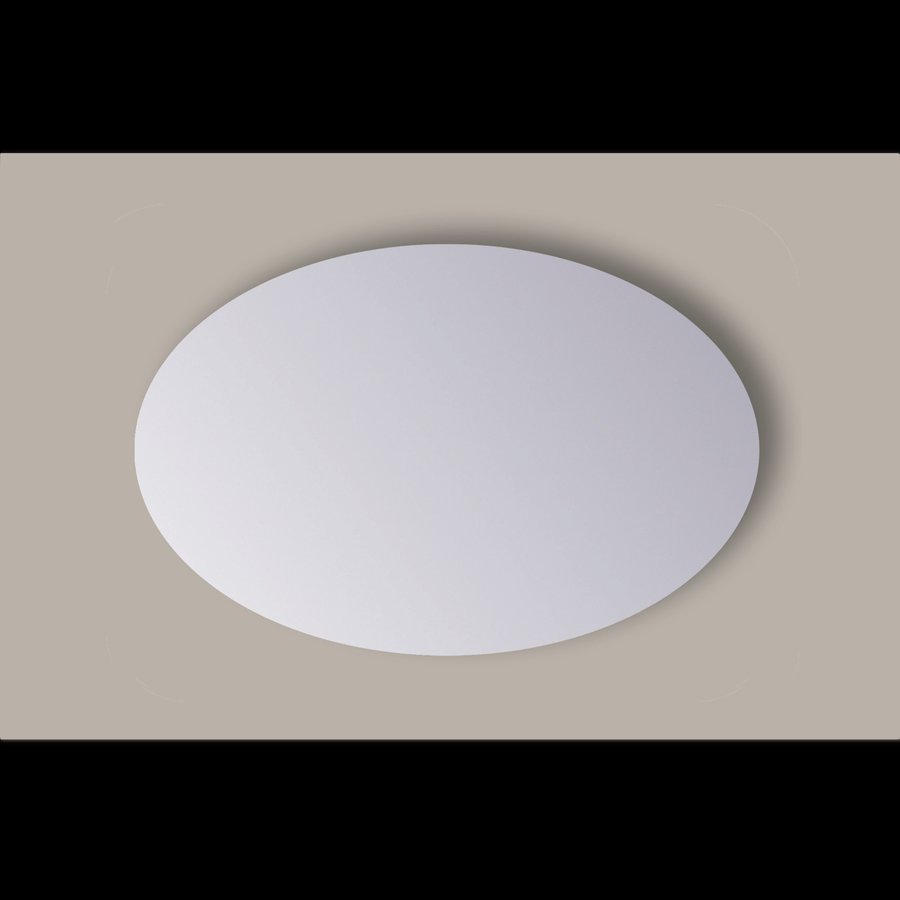 Spiegel Ovaal Sanicare Q-Mirrors 60x80 cm PP Geslepen Incl. Ophanging