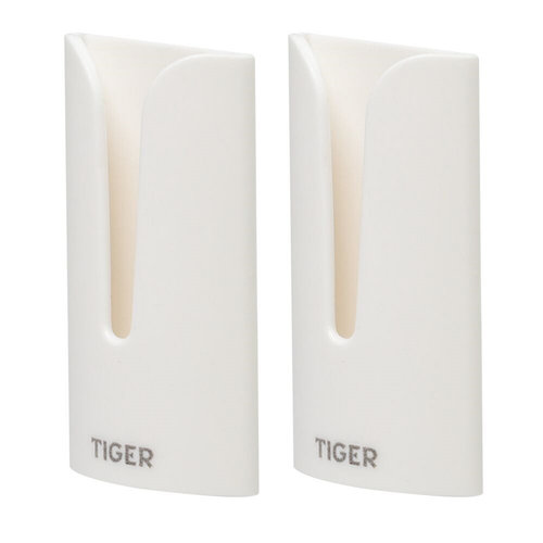 Handdoekhaak Tiger Tulip Zelfklevend 2 Stuks Wit 