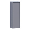 Sanitop Hoge Kast NEXXT Exclusive Line Rechtsdraaiend 120x35x35 cm Mat Grijs
