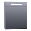 Sanitop Spiegelkast 2.0 Exclusive Line 60cm Linksdraaiend Mat Grijs