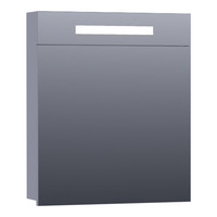 Spiegelkast 2.0 Exclusive Line 60cm Linksdraaiend Mat Grijs