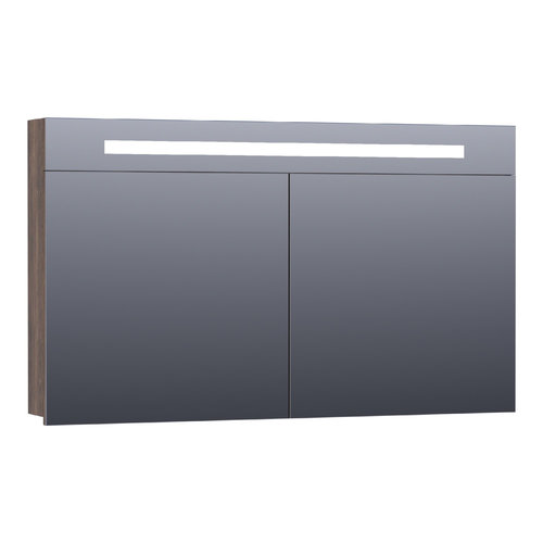 NIET MEER LEVERBAAR Spiegelkast 2.0 Exclusive Line 120cm Burned Bark 