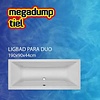 Aqua Viva Ligbad Para Duo 190X90X44 Cm