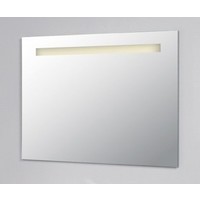 Spiegel 80Cm Aluminium Met Led Verlichting En Schakelaar