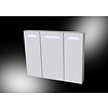 Best Design Aluma Spiegelkast 100X80Cm Led Verlichting
