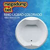 Riho Ligbad Colorado Rond 180 Cm Wit