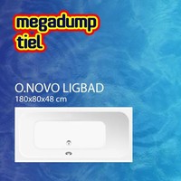 Ligbad O.Novo 180X80X48 Cm Wit