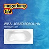 Wisa Ligbad Rosolina 180X90 Cm Wit